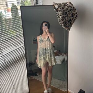 Free People Lace Slip